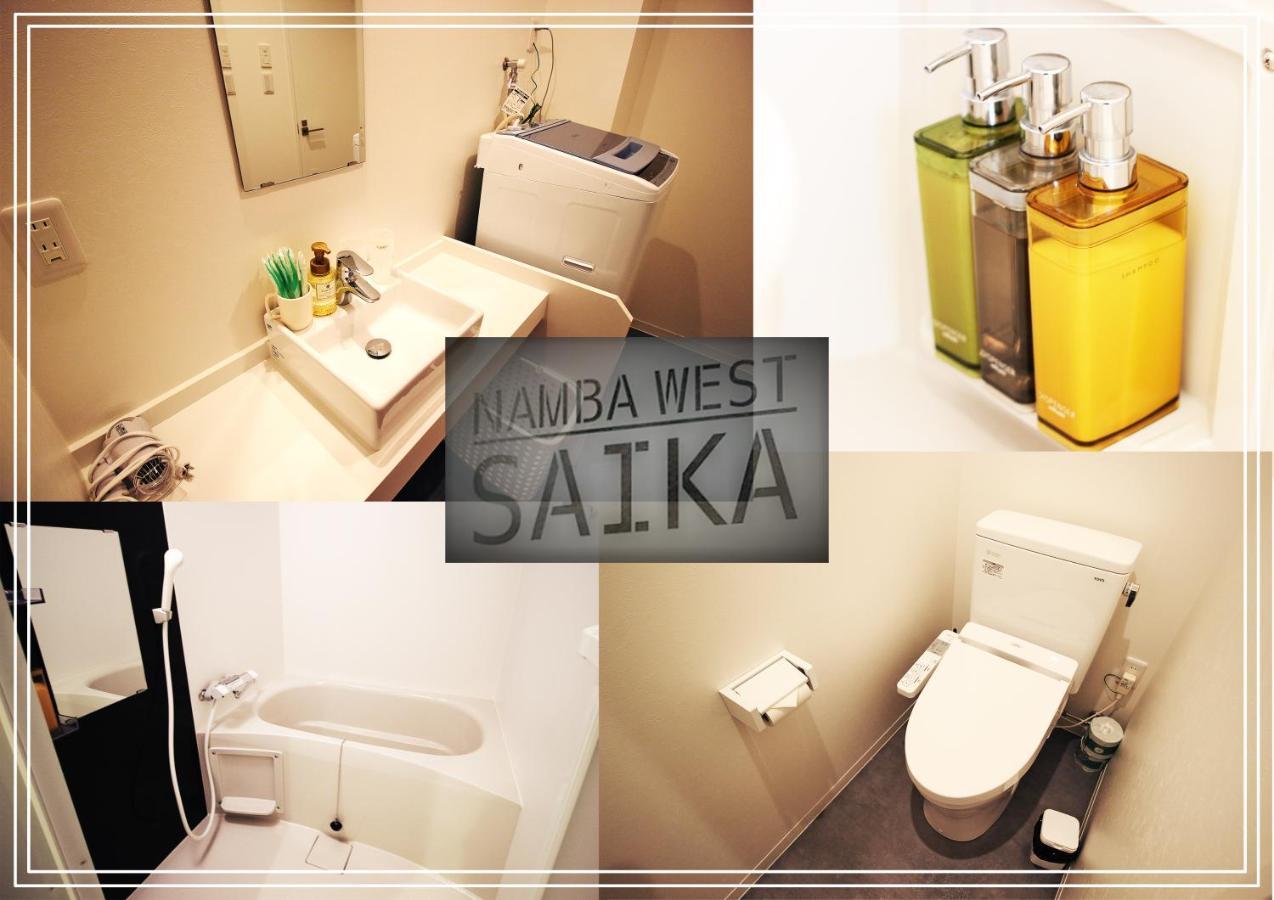Namba West Saika Apartment Osaka Bagian luar foto